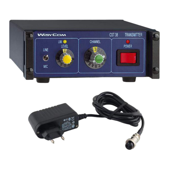 WisyCom CTK38 User Manual
