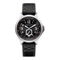 Swatch HAMILTON KHAKI AVIATION QNH P-A CONVERTER Instruction Manual