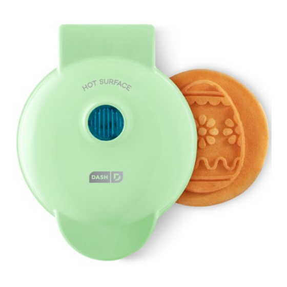 Dash DMWEG001 Egg Waffle Maker Manuals