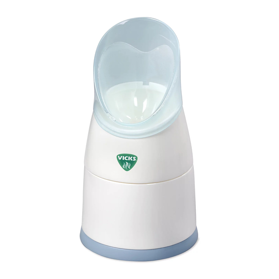 Kaz Vicks VapoSteam V1300 Use And Care Manual