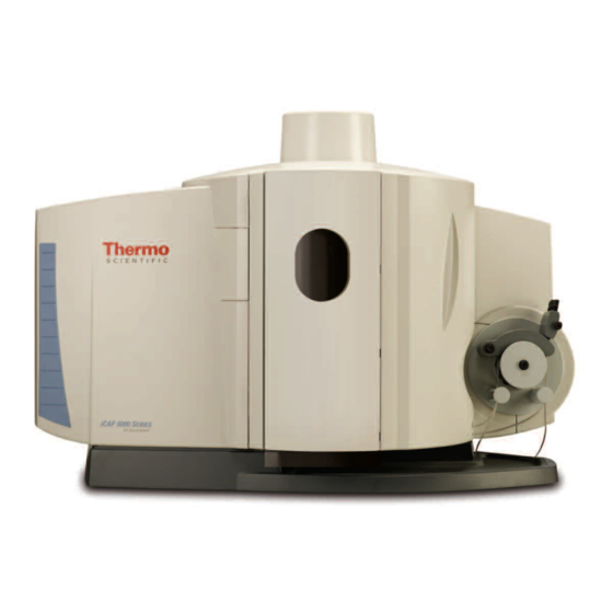 Thermo iCAP 6000 Series Hardware Manual
