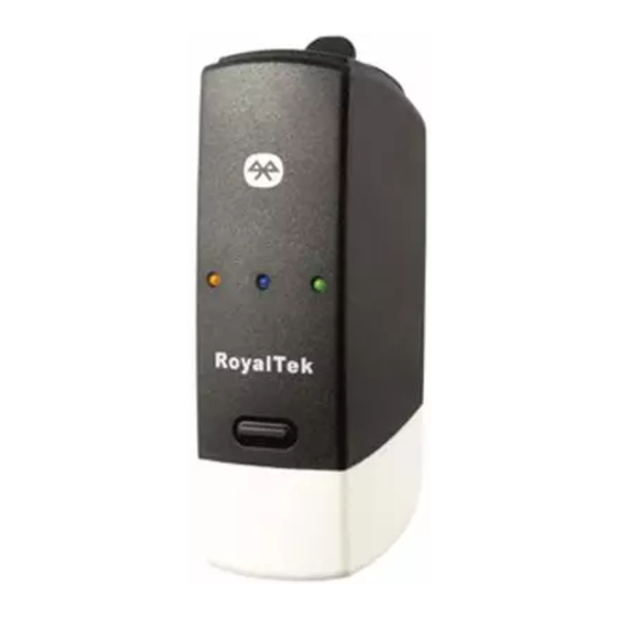 RoyalTek MBT-1000 Quick Manual