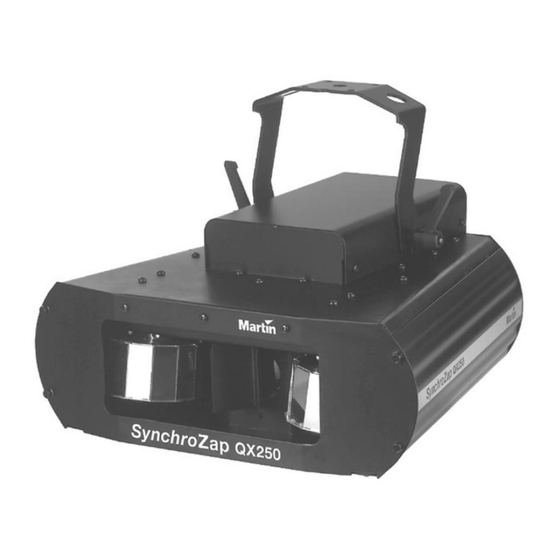 Martin SynchroZap QX250 User Manual