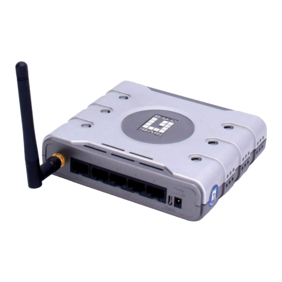 LevelOne WBR-3408 Quick Installation Manual