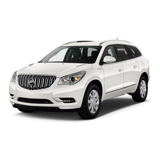 Buick 2014 Enclave Manuals