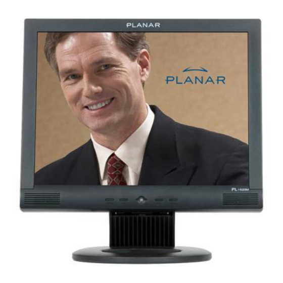 Planar PL1520M Service Manual