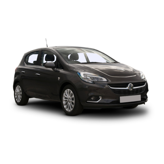 Vauxhall CORSA Owner's Manual