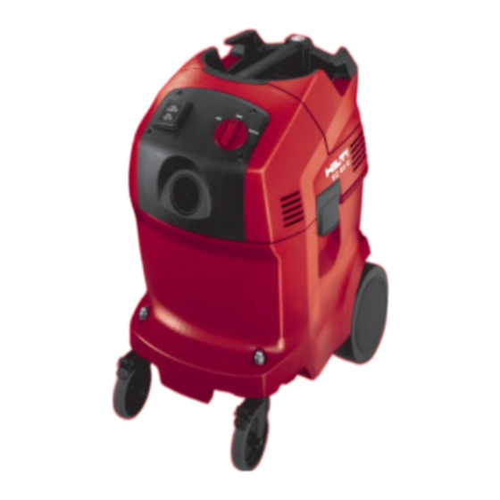 Hilti VC 20-U Original Operating Instructions