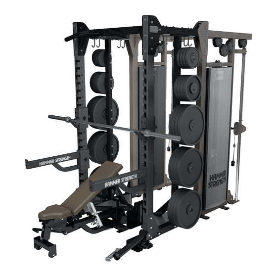 Life Fitness Hammer Strength HD Elite Power Rack Manuals
