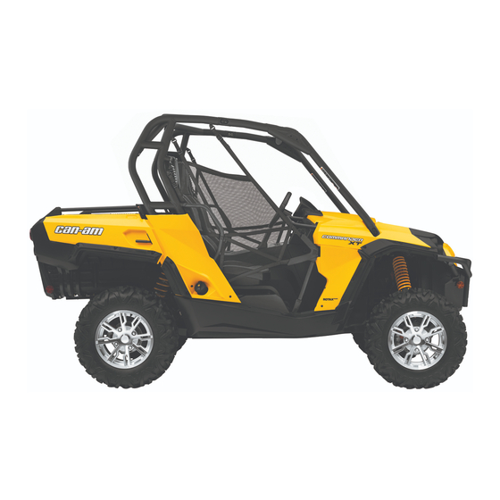 BRP Can-Am Commander 2014 Series Predelivery Bulletin