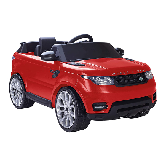 Famosa FEBER LAND ROVER RANGE ROVER SPORT Manual