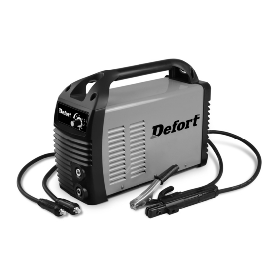 Defort DWI-160 User Manual