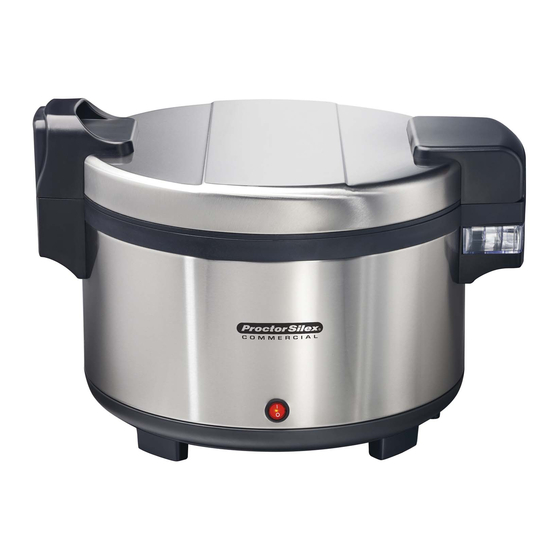 Proctor-Silex 37580 Quick Start Manual