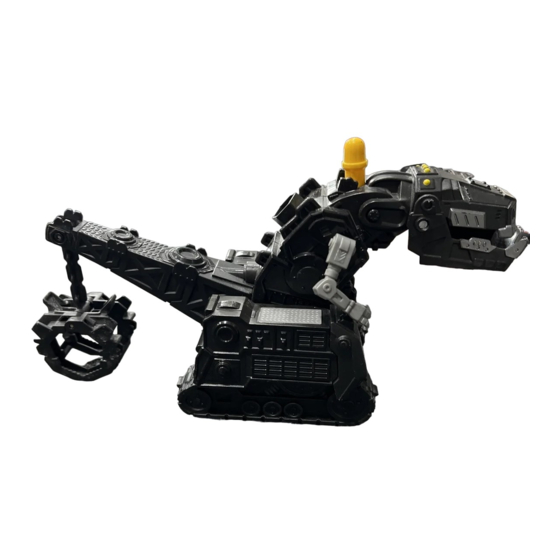 Mattel DreamWorks DINOTRUX SHADOW TY RUX Instructions