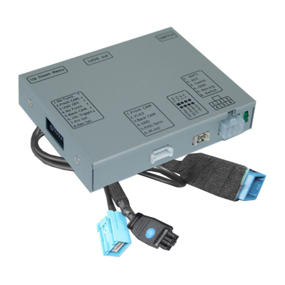 Car-Interface r.LiNK CI-RL2-N900 Manual