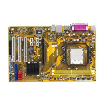 User Manuals: Asus M2N-X AM2 Nvidia Motherboard