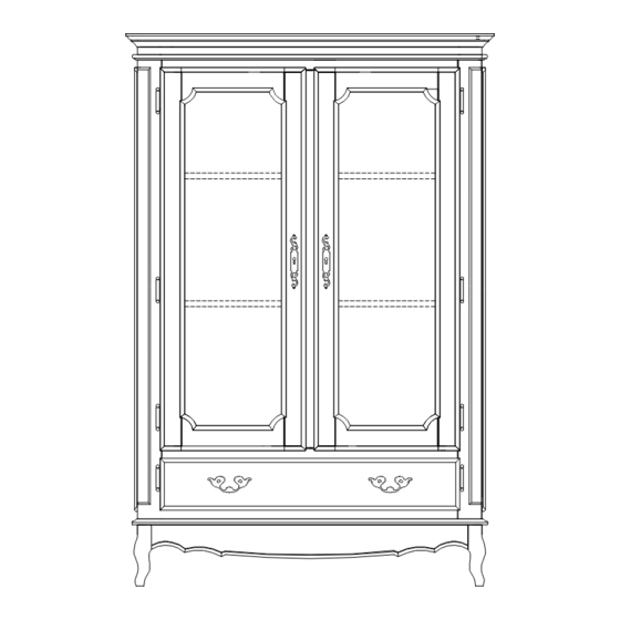 Laura Ashley Provencale Armoire Quick Start Manual