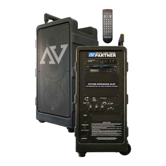 AmpliVox DIGITAL AUDIO TRAVEL PARTNER User Manual