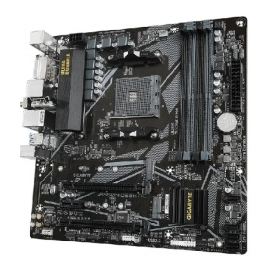 GIGA-BYTE TECHNOLOGY B550M DS3H AC User Manual