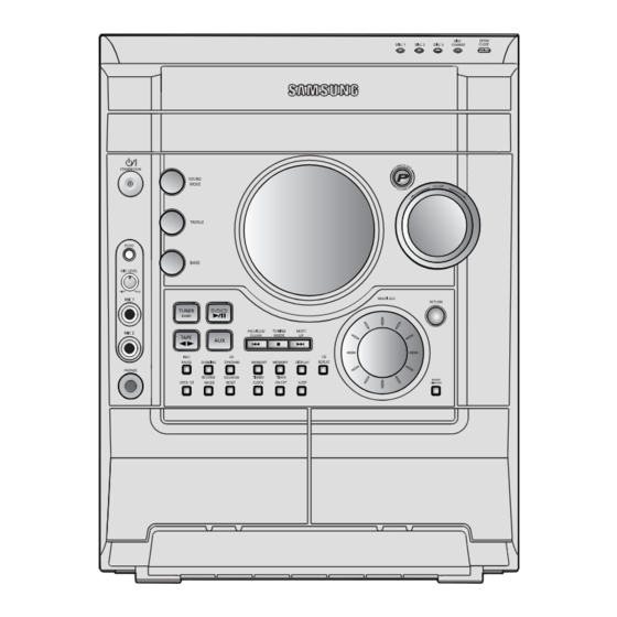 Samsung MAX-DJ730 Instruction Manual