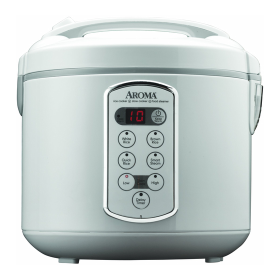 Aroma ARC-2000A Recipe Booklet
