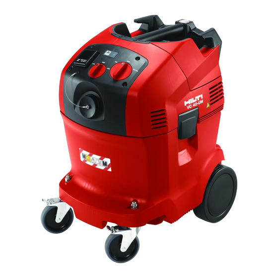 Hilti VC 20?U Original Operating Instructions