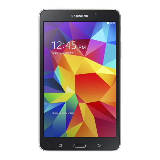 Samsung Galaxy TAB4 Get Started