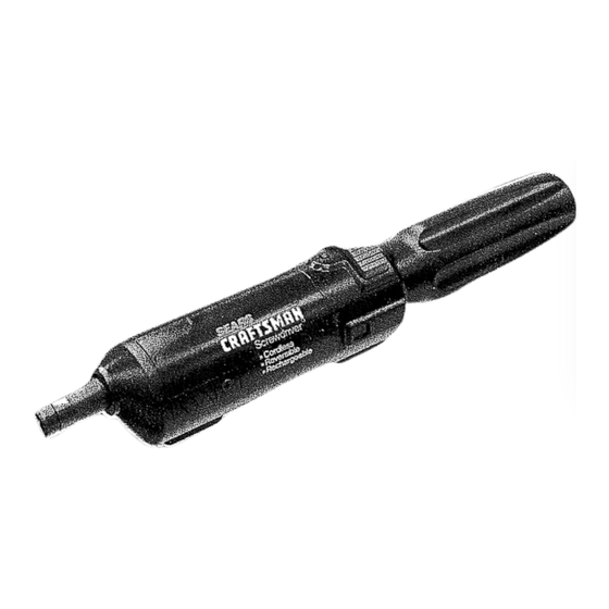 Sears Craftsman 315.111230 Owner's Manual