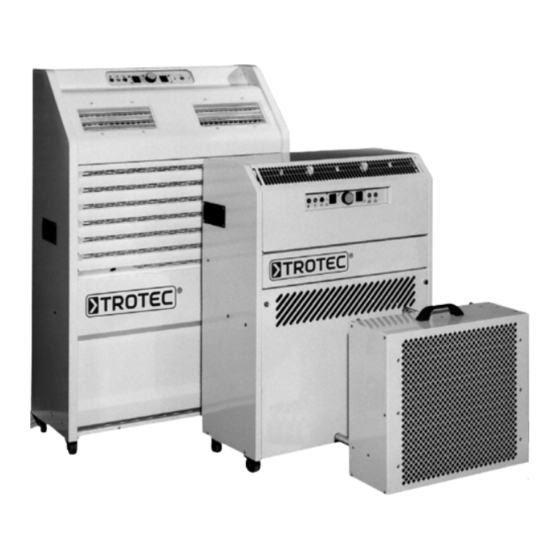 Trotec PortaTemp 4500 Manuals