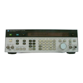 HP 8642A Operation And Calibration Manual