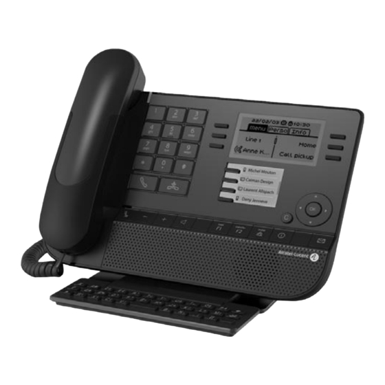 Alcatel Omni Enterprise 8028 Quick Manual