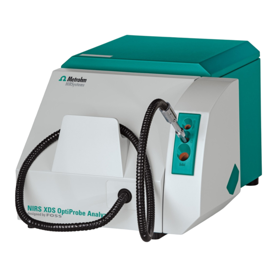 Foss XDS OptiProbe Manuals