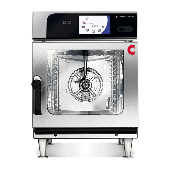 Welbilt Convotherm OES mini easyTouch Series User Manual
