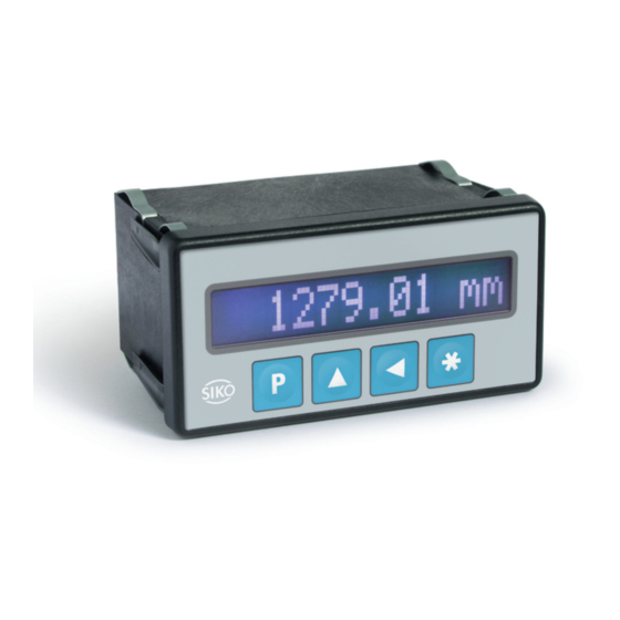 Siko MA505 Quick Start Manual