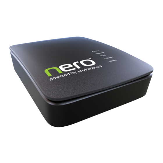 Environexus NERO ONE Manual
