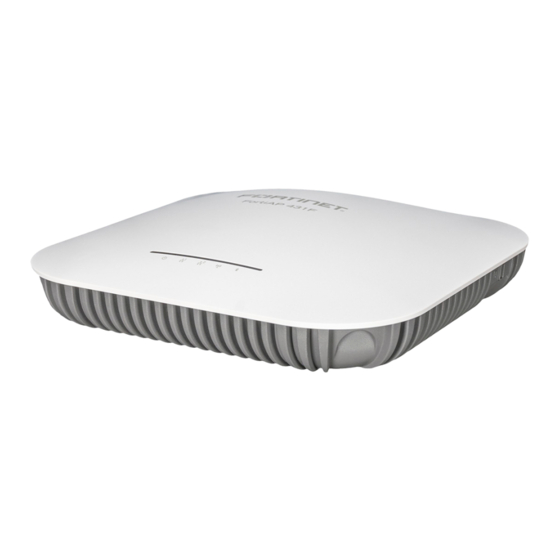 Fortinet FortiAP 433F Quick Start Manual