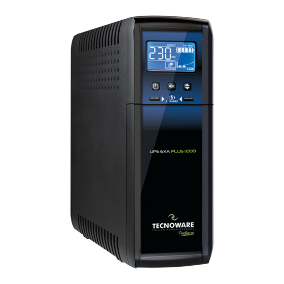Tecnoware EXA PLUS 1000 User Manual