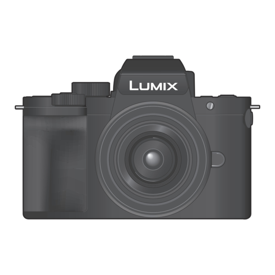 Panasonic LUMIX DC-G100K Operating Instructions Manual