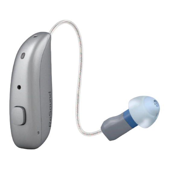 ReSound Nexia NX760S-DRWC User Manual