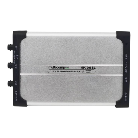 multicomp pro MP720681 User Manual