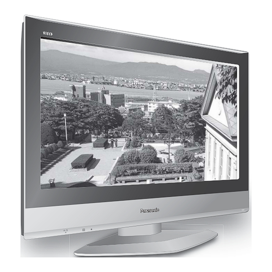 Panasonic Viera TX-32LXD60A Operating Instructions Manual