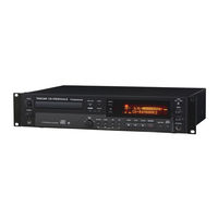Tascam CD-RW900mkII Owner's Manual