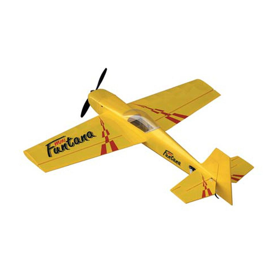 E-FLITE Mini Funtana Manuals