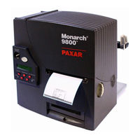 Monarch Paxar 9830 Operator's Handbook Manual