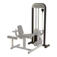 Body Solid G-STACK Assembly Instructions Manual