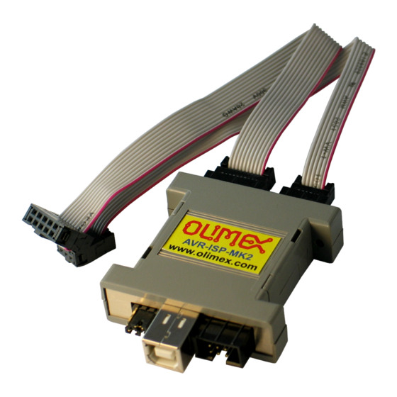 OLIMEX AVR-ISP-MK2 User Manual