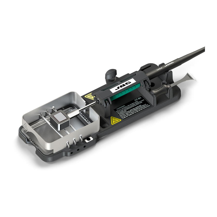 jbc CT-SA Manual