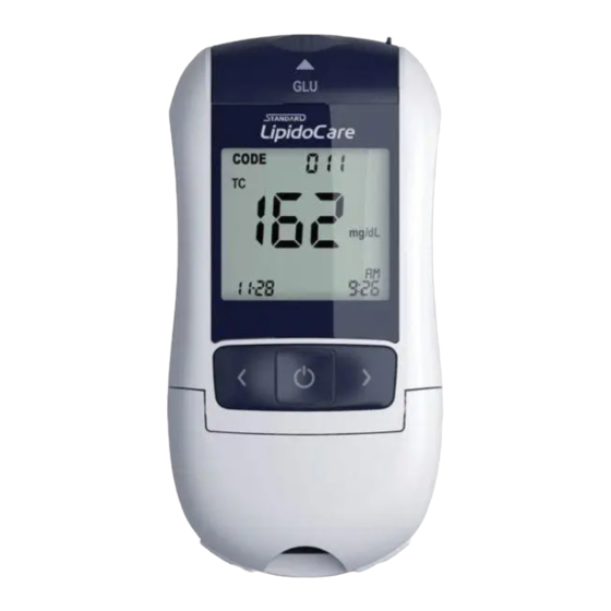 SD Biosensor STANDARD LipidoCare Manuals