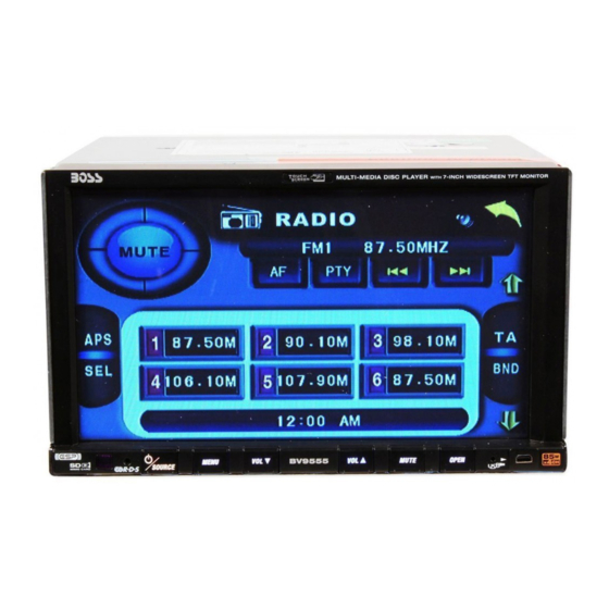 Boss BV9555 Instructions Manual