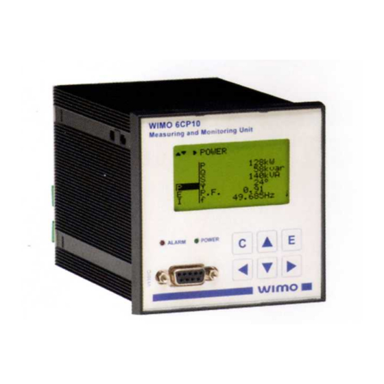 WiMo 6CP10 Operation And Configuration Instructions